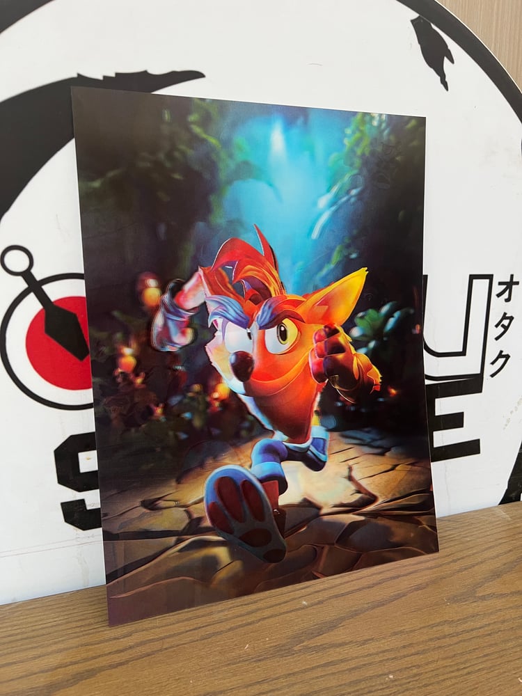 بوستر كراش ثلاثي الابعاد - crash 3D Poster