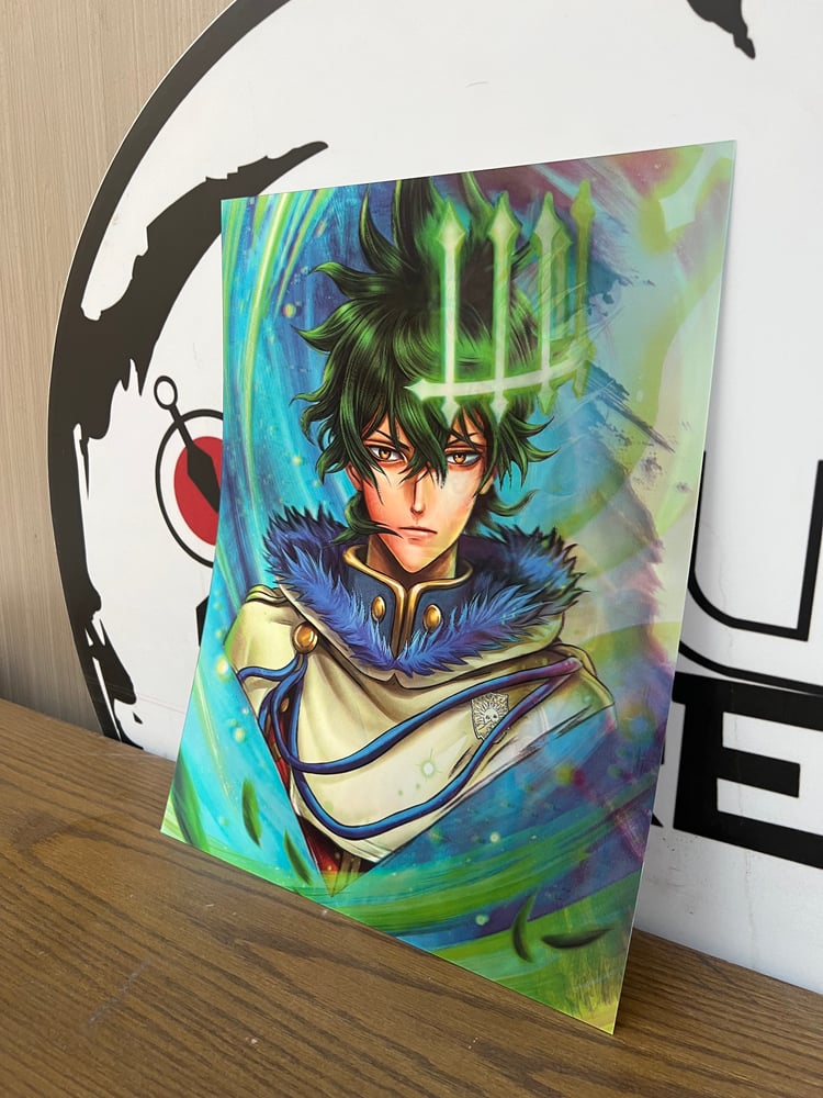 بوستر بلاك كلوفر ثلاثي الابعاد - BLACK CLOVER 3D Poster