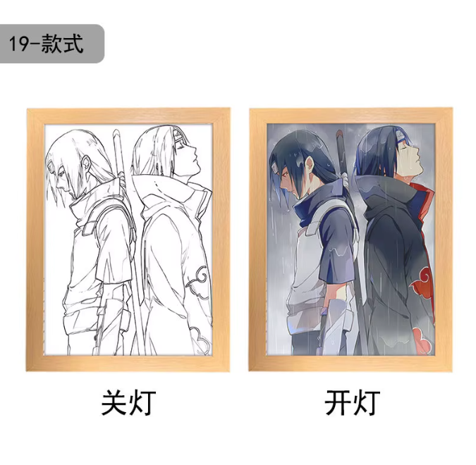 بوكس اضاءة أوتشيها إيتاتشي - Uchiha Itachi Light Box