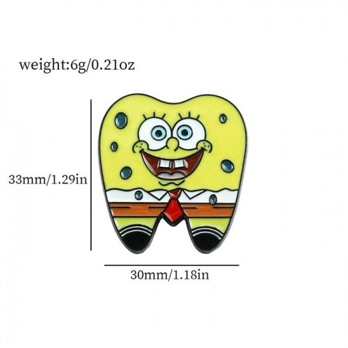 بروش سبونج بوب - Sponge Bob Brooch