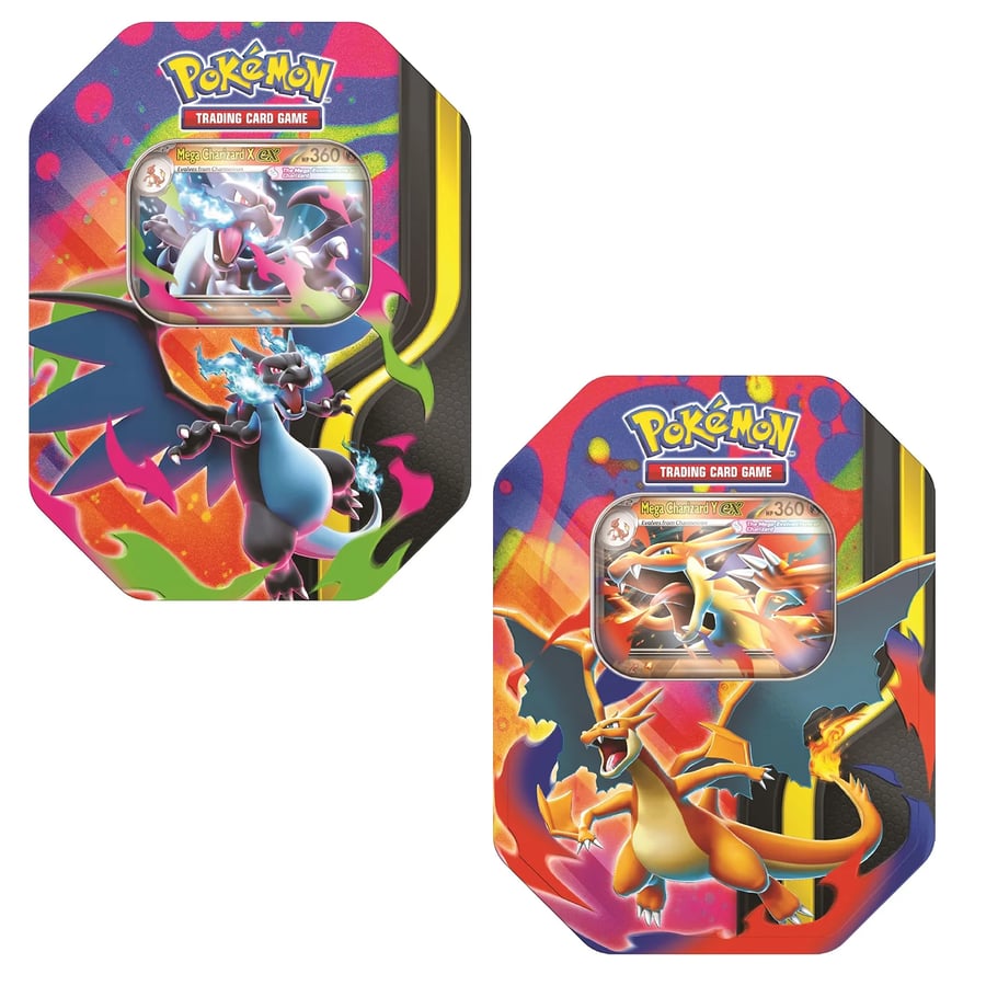 POKEMON TCG: MEGA CHARIZARD TIN