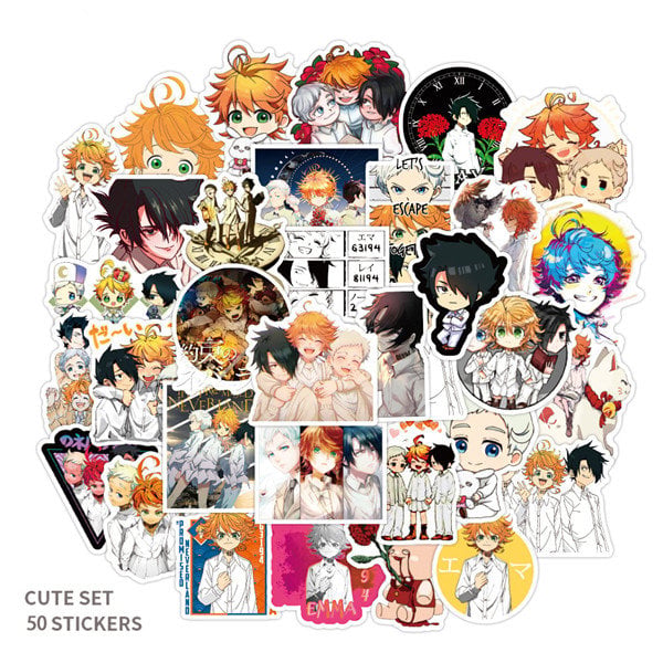 ستيكرات نيفرلاند الموعودة - The Promised Neverland Stickers