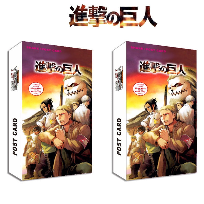 فوتو كارد هجوم العمالقة - Attack on Titan photocards