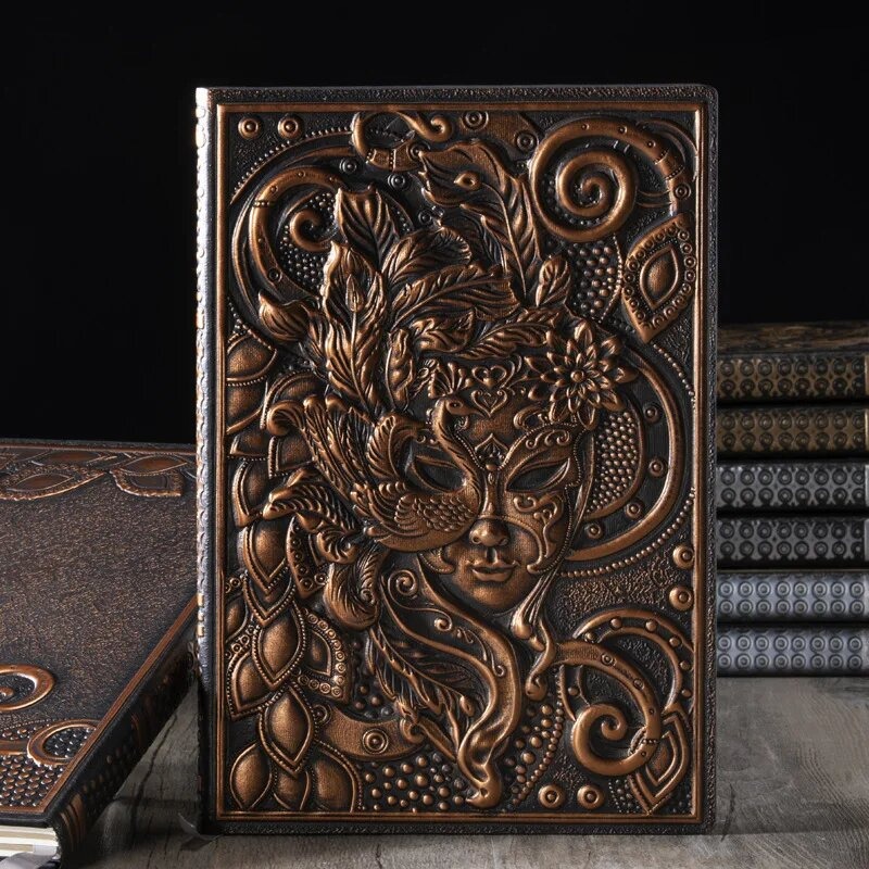 دفتر جلد - Notebook leather