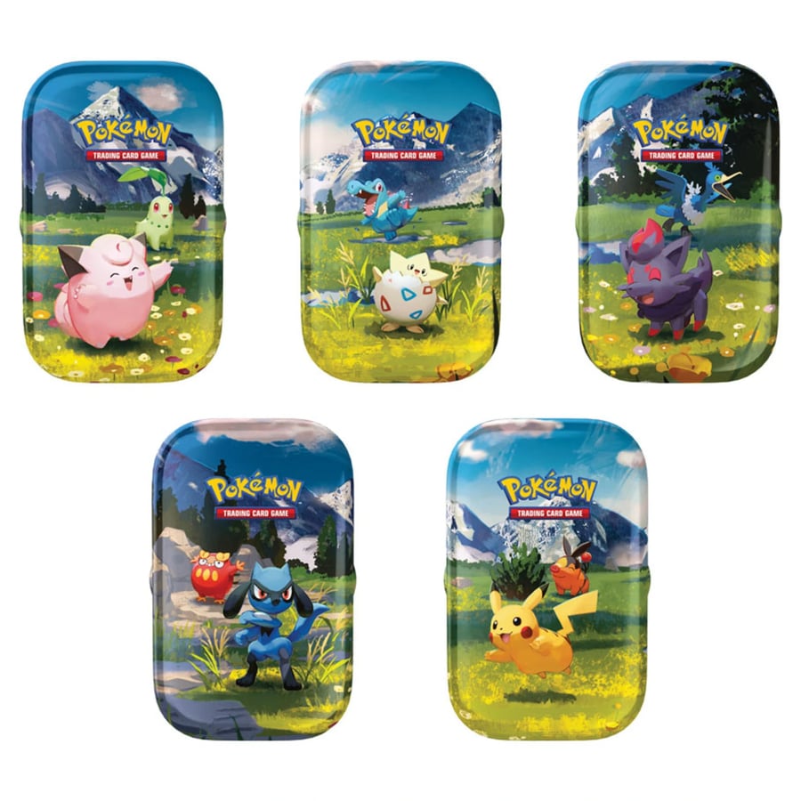 Pokémon Trading Card Game: SCENDED HEROES - MINI TIN - RANDOM VARIATION