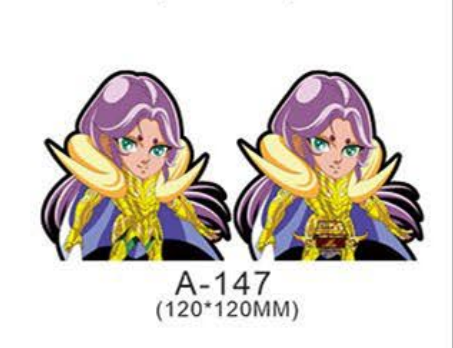 ستيكر سانت سيا ثلاثي الابعاد - Saint Seiya 3D Sticker