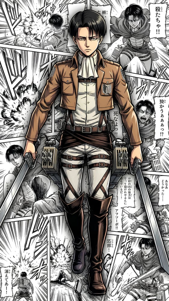 بوستر ليفاي - Levi Poster