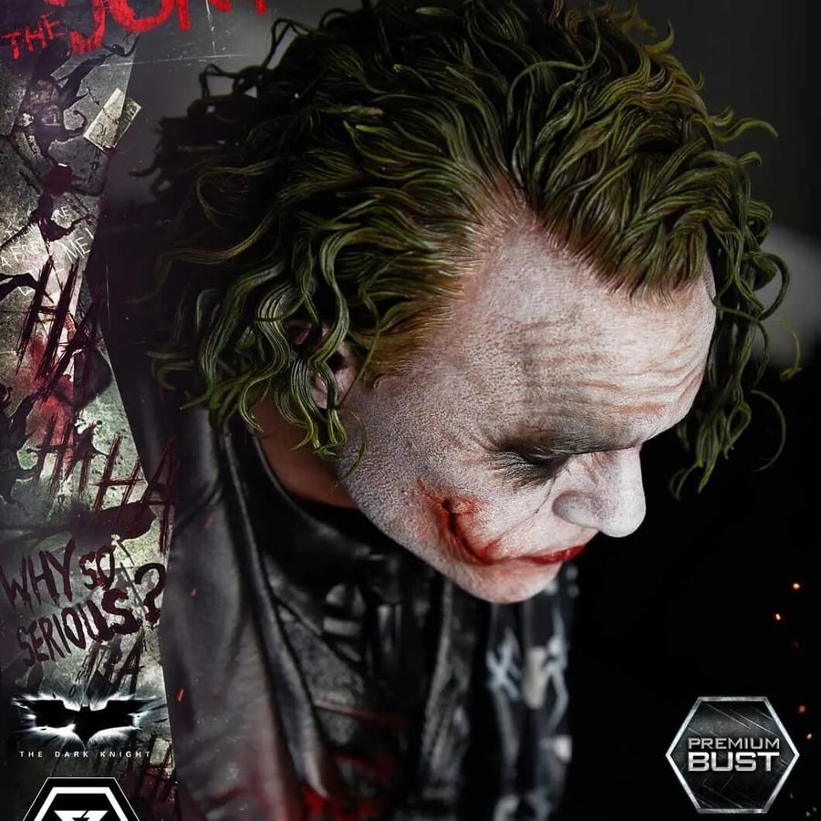 (Premium Bust The Dark Knight (Film) The Joker (Licensed