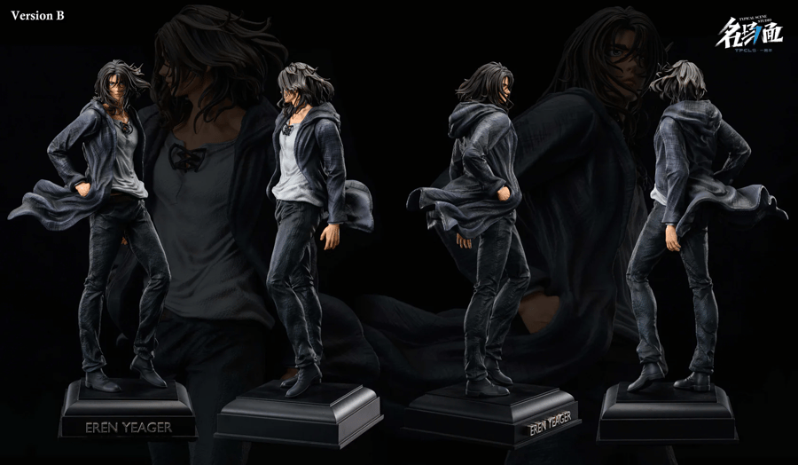 Attack On Titan Typical Scene Studio 1/6 flowersea Eren Jaeger Resin Statue