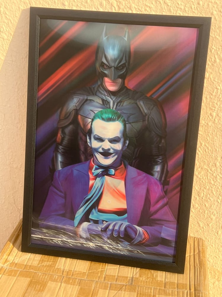 لوحة الجوكر ثلاثي الابعاد - 3D aljoker Wall Panel
