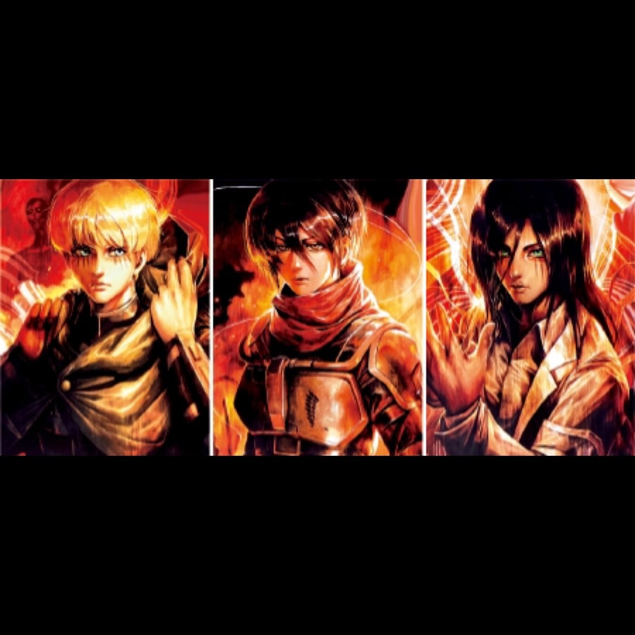 بوستر ثلاثي الابعاد هجوم العمالقة - Attack On Titan 3D Poster