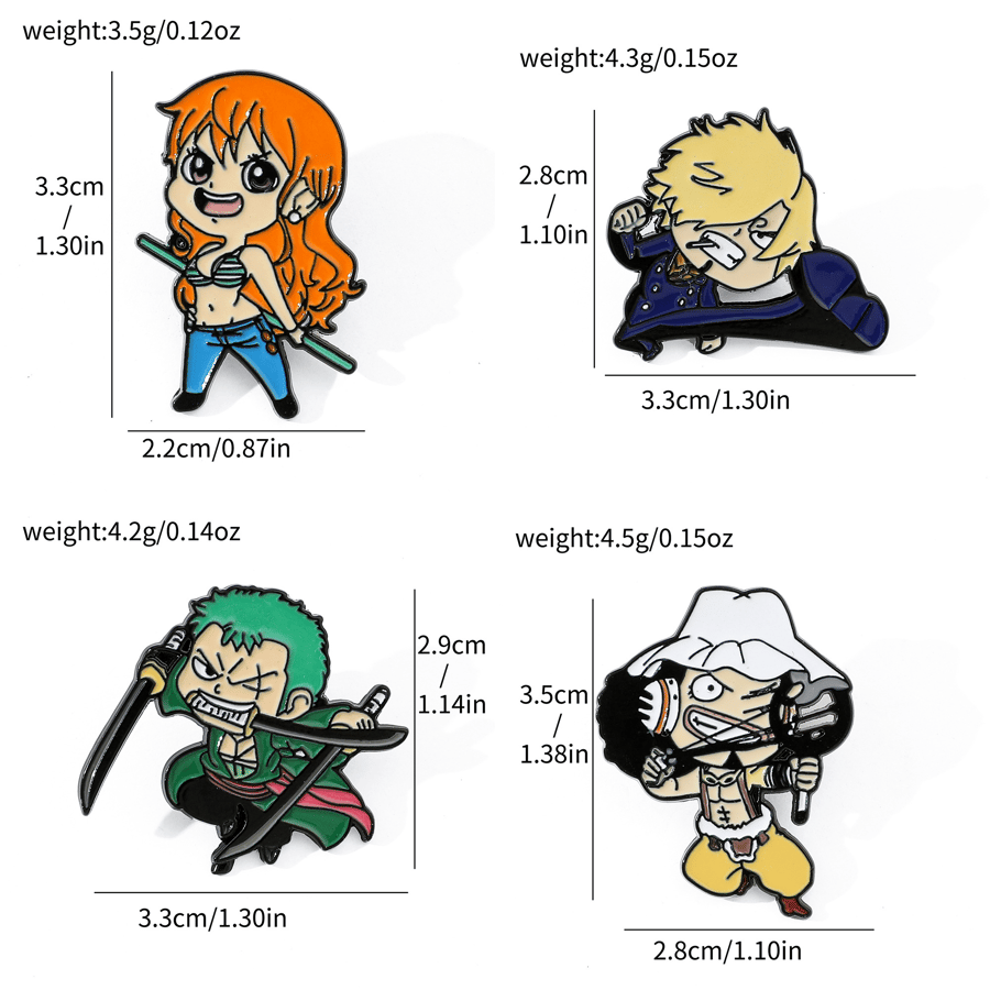 بروش ون بيس - one piece Brooch