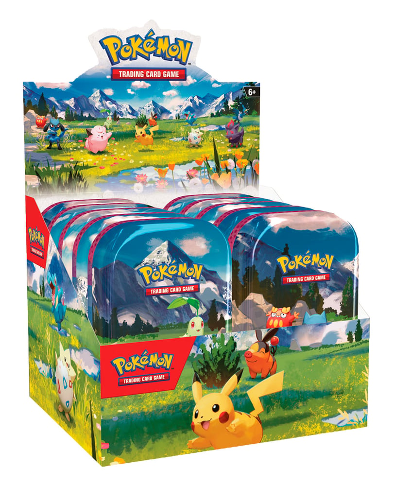 Pokémon Trading Card Game: SCENDED HEROES - MINI TIN - RANDOM VARIATION