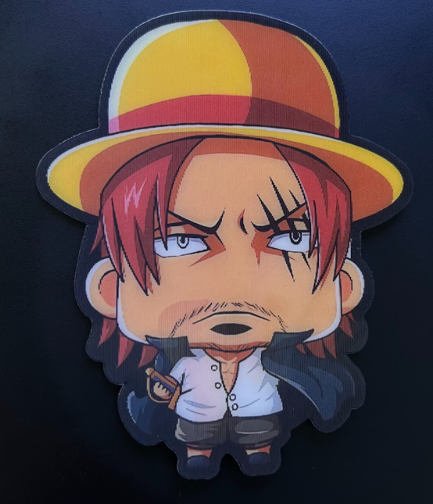 ستيكر شانكس ثلاثي الابعاد - Shanks 3D Sticker