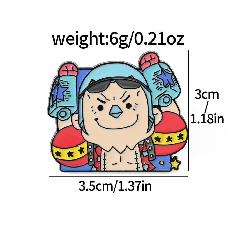 بروش ون بيس - one piece Brooch