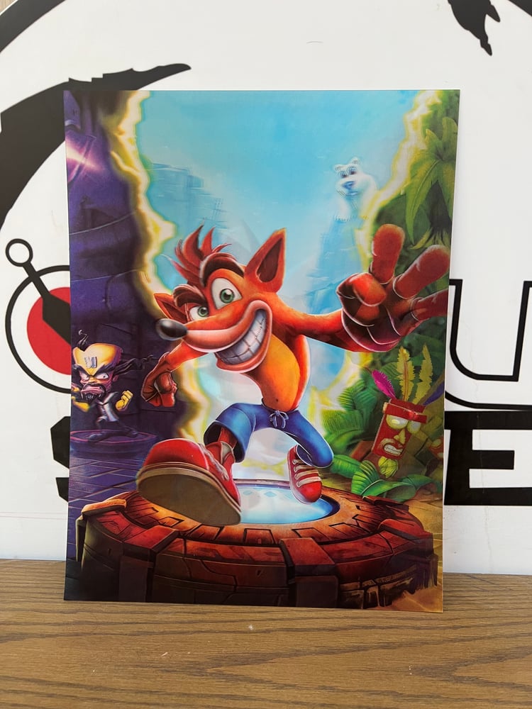 بوستر كراش ثلاثي الابعاد - crash 3D Poster