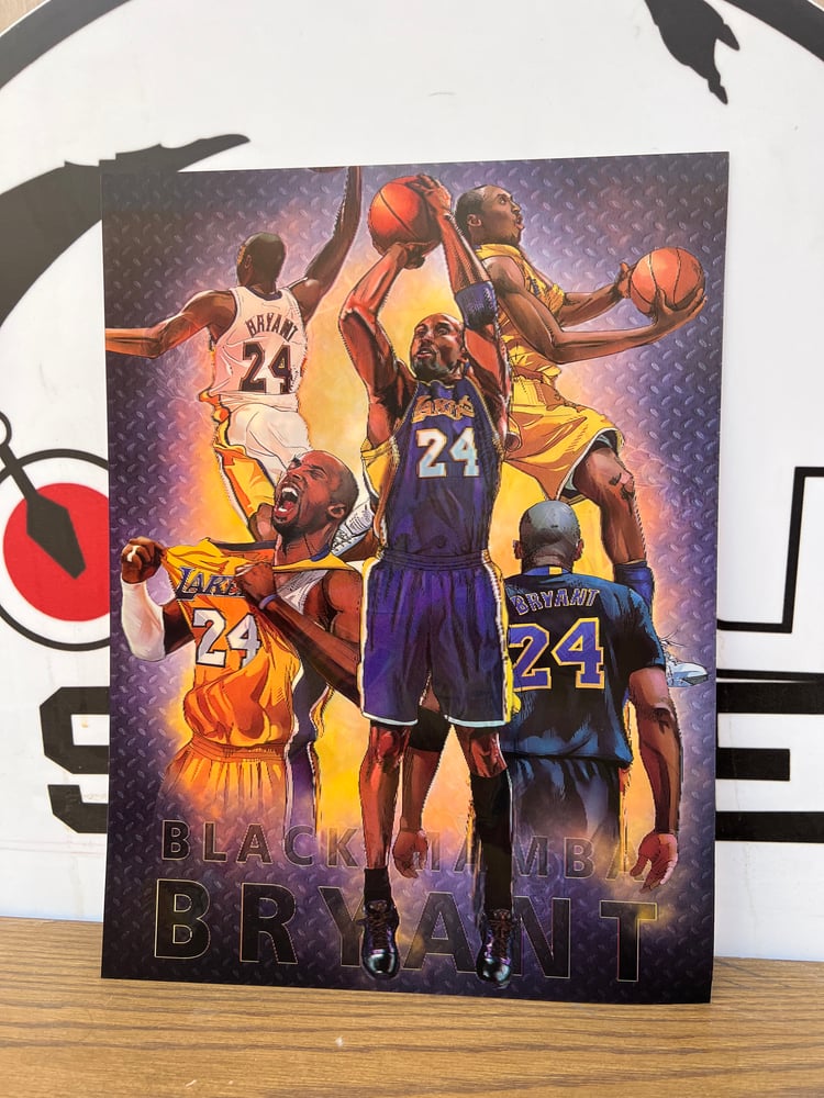 بوستر كوبي براينت  الابعاد - Kobe Bryant 3D Poster