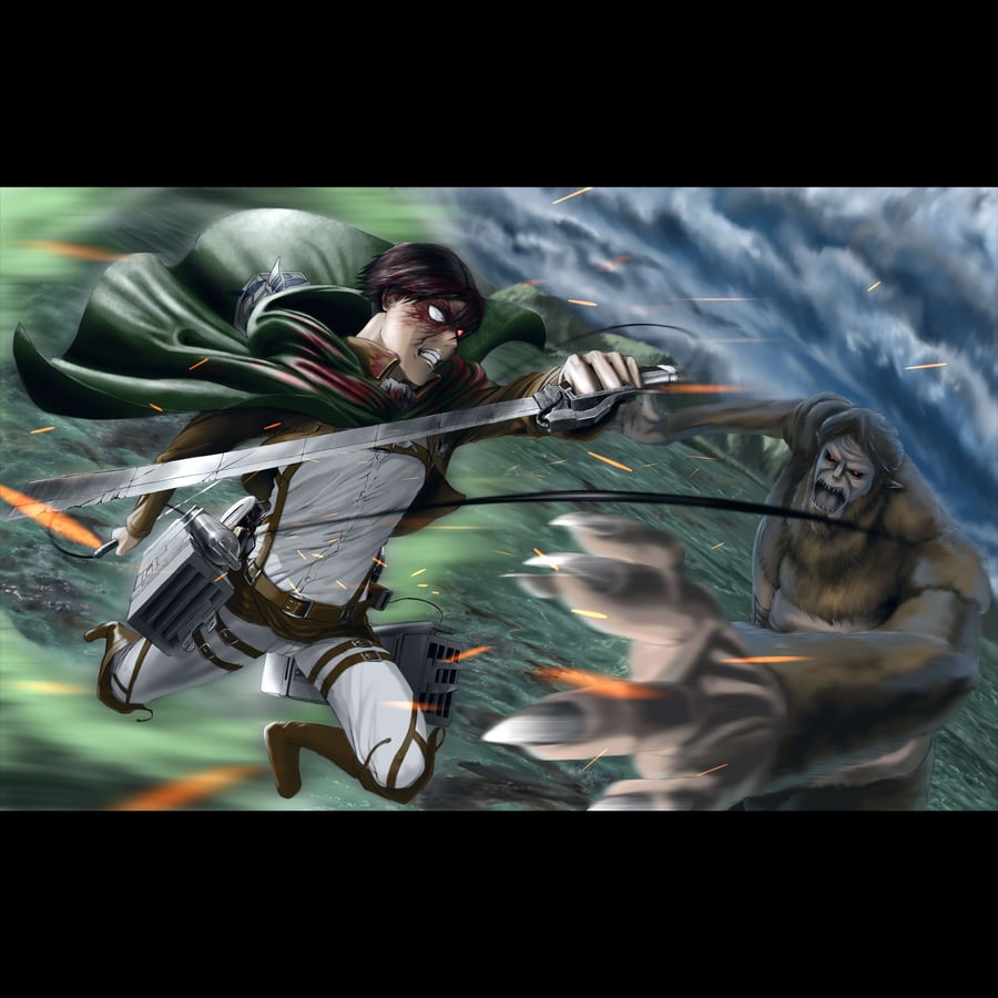 بوستر ليفاي - levi poster