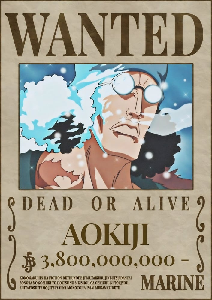 بوستر أوكيجي - Aokiji poster