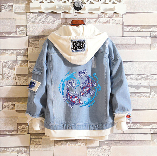 جاكيت سمكة الكوي - Koi Fish jacket
