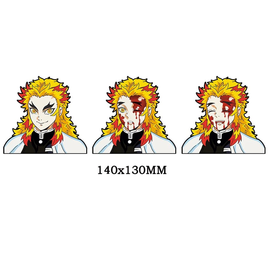 ستيكر رينغوكو ثلاثي الابعاد - Rengoku 3D Sticker