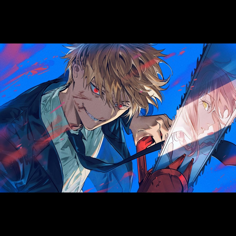 بوستر رجل المنشار - Chainsaw man poster