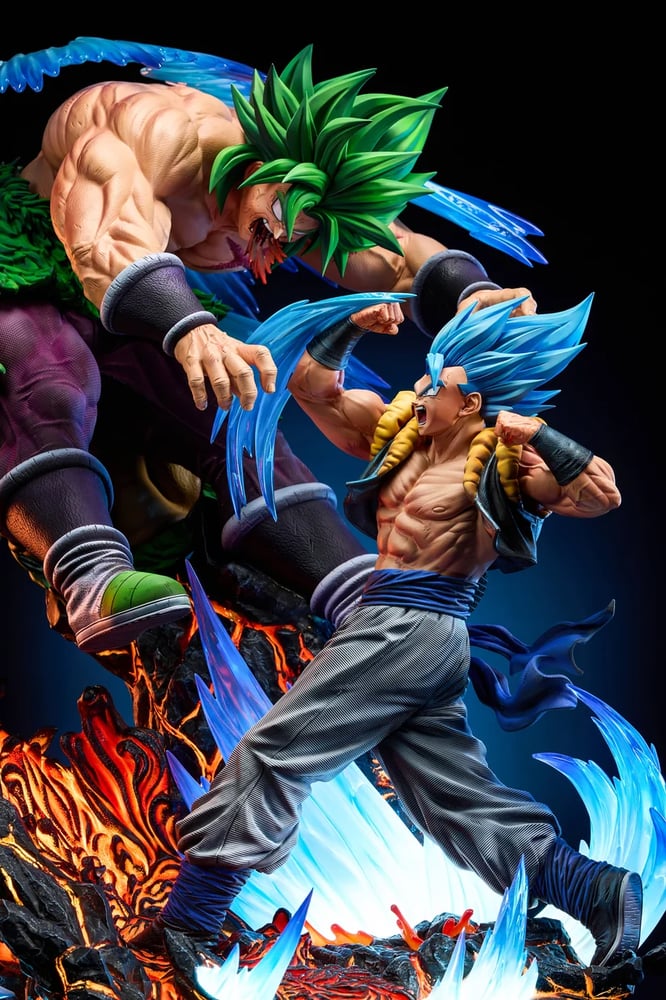 KD Collectibles – Dragon Ball Super Gogeta Blue VS Broly Resin Statue