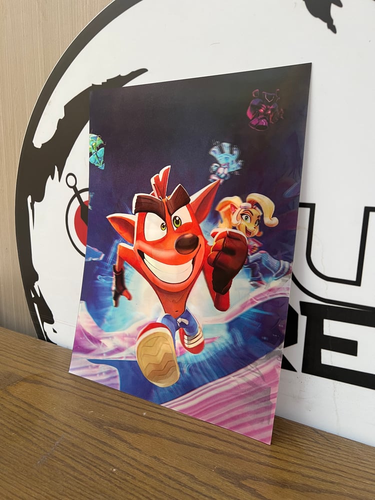 بوستر كراش ثلاثي الابعاد - crash 3D Poster