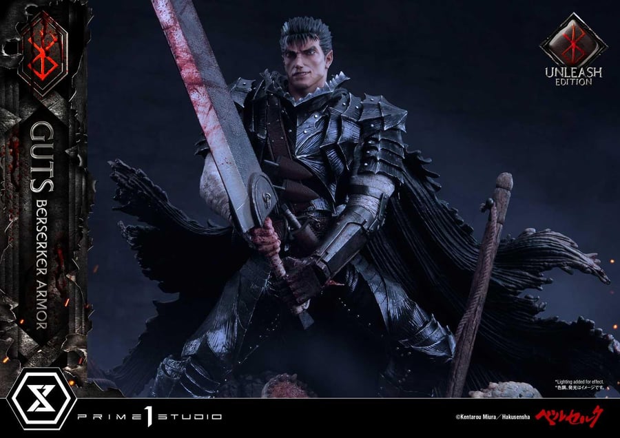 PRIME 1 STATUE Guts, Berserker Armor favorite Unleash Edition Deluxe Version