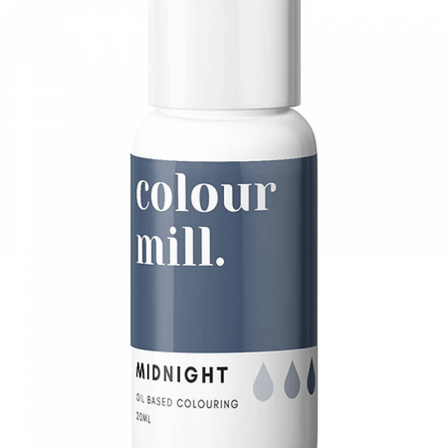 الوان زيتيه للشكولاته من كلور ميل Midnight