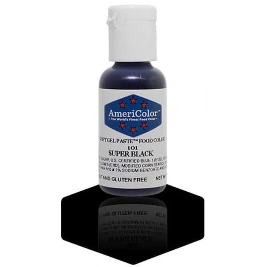 لون جل من اميركلور101   AmeriColor Super Black