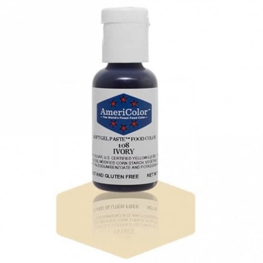 لون جل من اميركلور AmeriColor Ivory 108