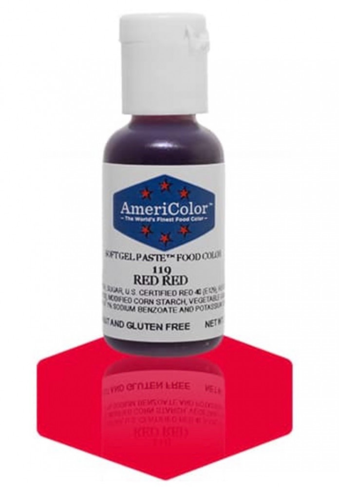 لون جل من اميركلور AmeriColor RED RED 119