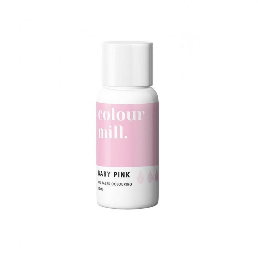 الوان زيتيه للشكولاته من كلور ميل BABY PINK