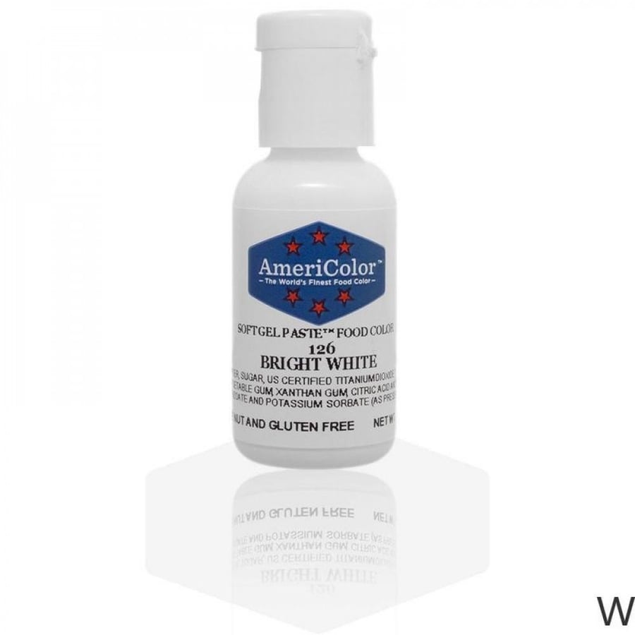 لون جل من اميركلور AmeriColor Bright White 126