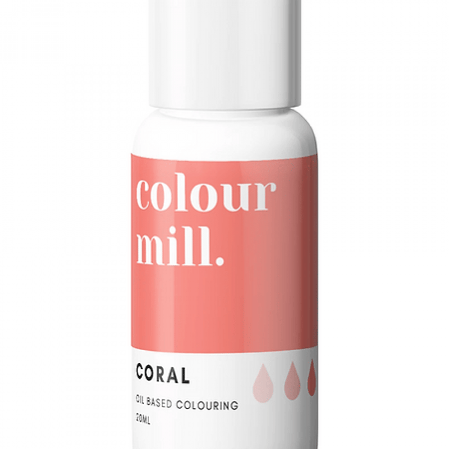 الوان زيتيه للشكولاته من كلور ميل Coral