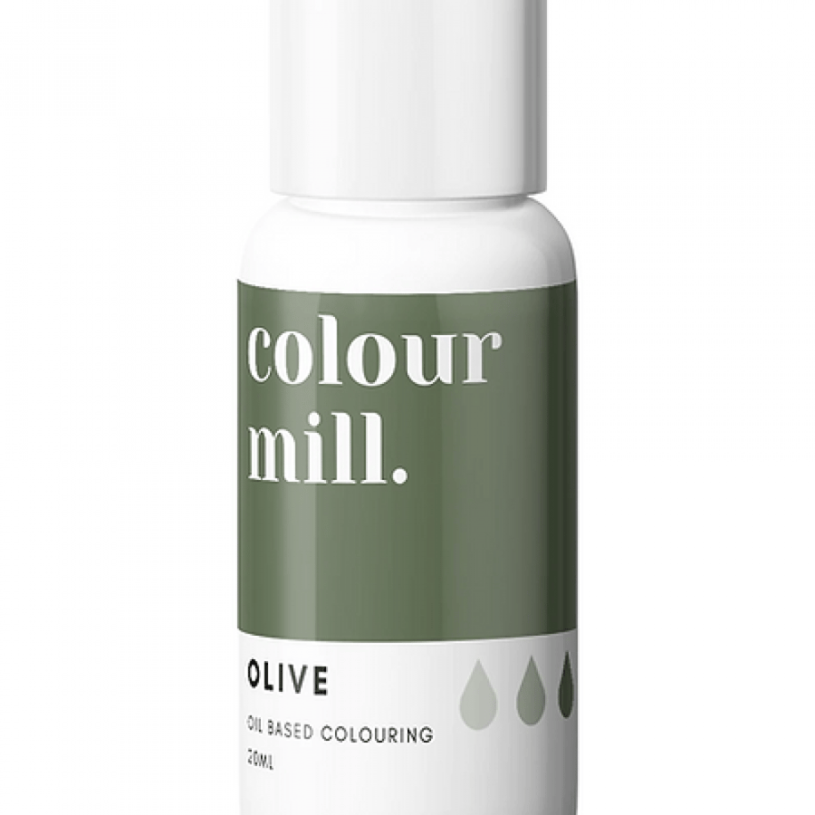 الوان زيتيه للشكولاته من كلور ميل Olive