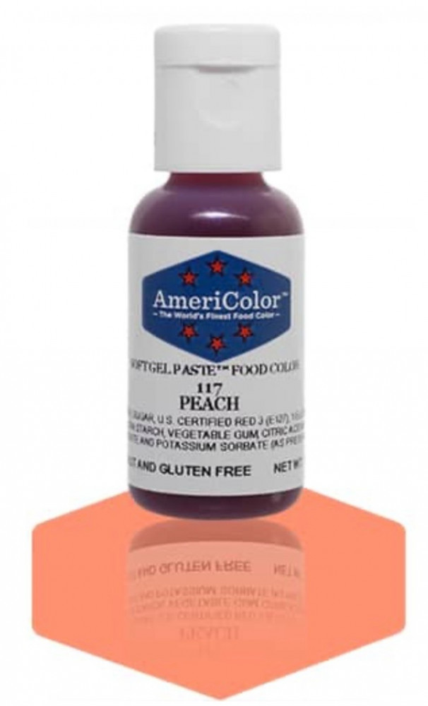 لون جل من اميركلور AmeriColor 117 peach