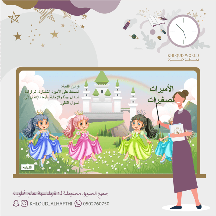 لعبة الاميرات الصغيرات