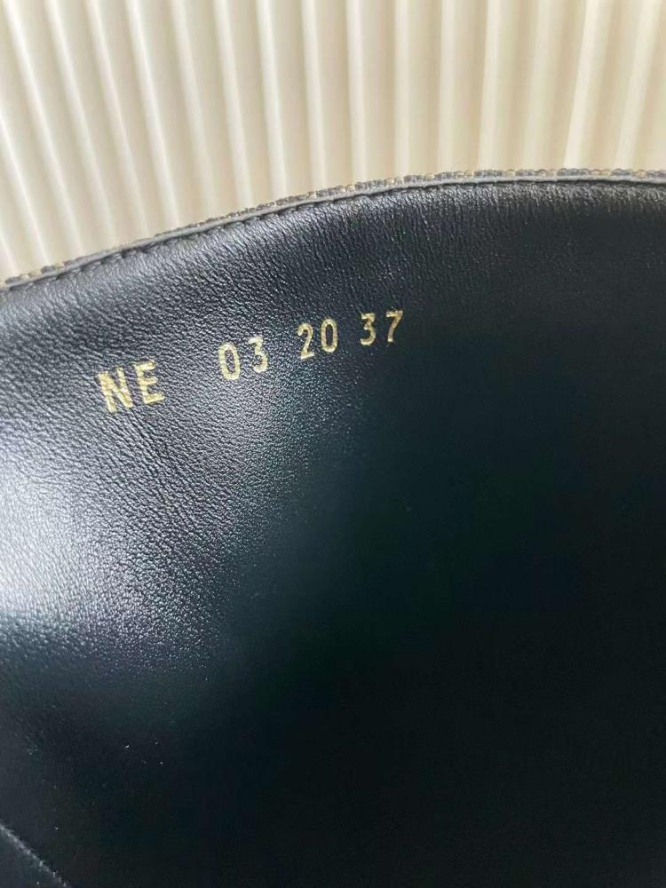 Dior boot shoe printed