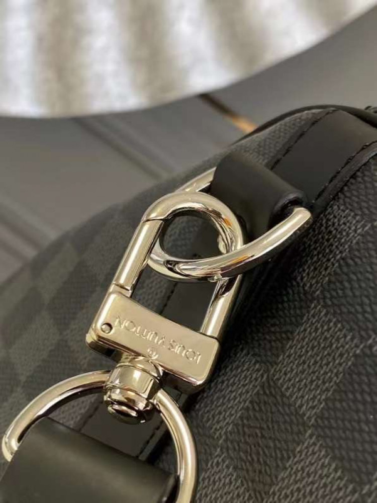حقيبة سفر  يد KEEPAL جلد مونوغرام LV