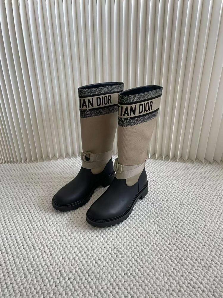 Dior boot shoe printed