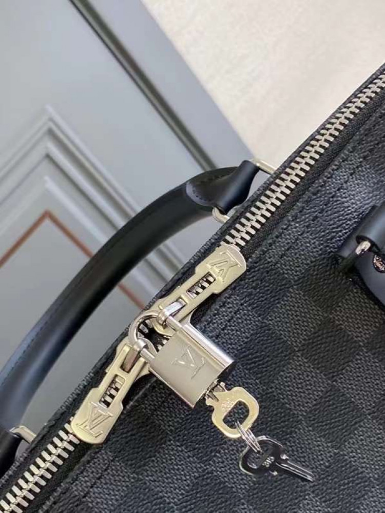 حقيبة سفر  يد KEEPAL جلد مونوغرام LV
