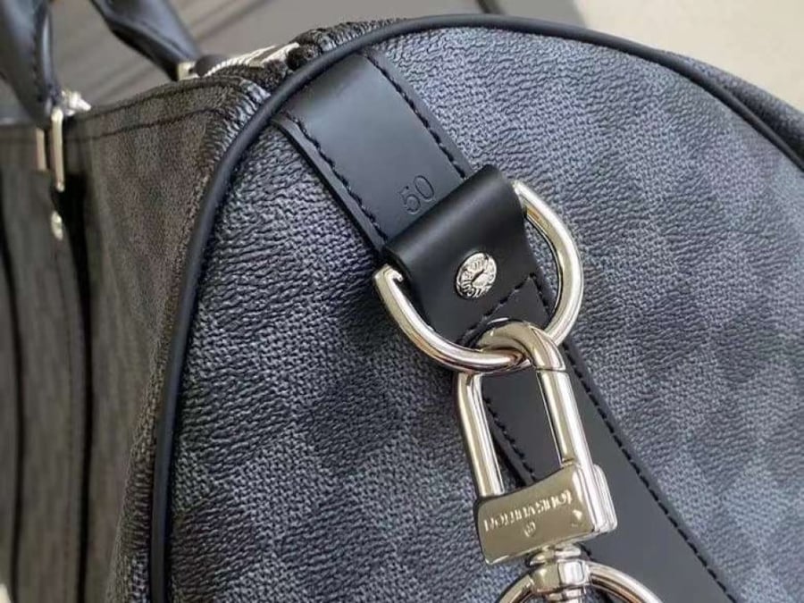 حقيبة سفر  يد KEEPAL جلد مونوغرام LV