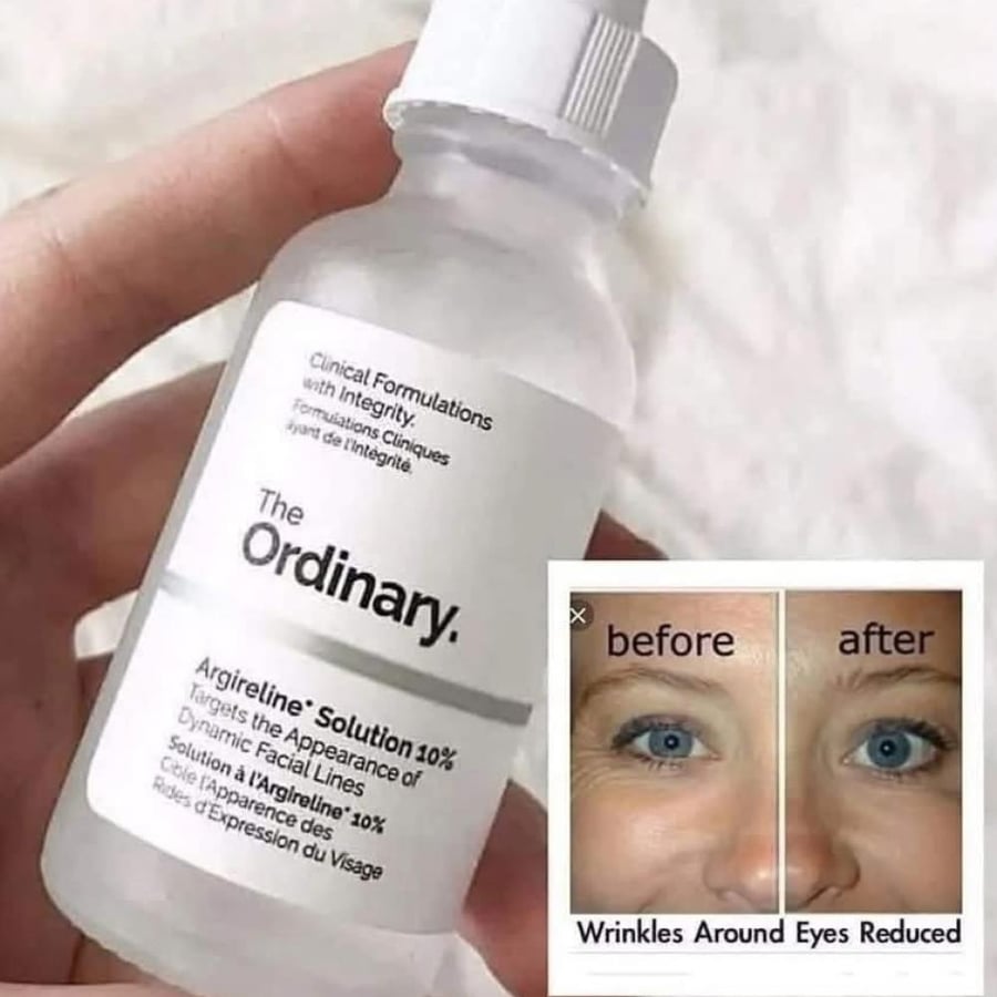 ذا اورديناري محلول الأرجيرلاين 10% للحد من علامات تقدم السن 30ml