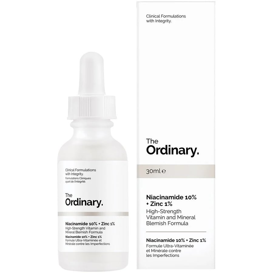 ذا اورديناري سيروم نياسيناميد 10% + زنك 1% لعيوب البشرة 30ml