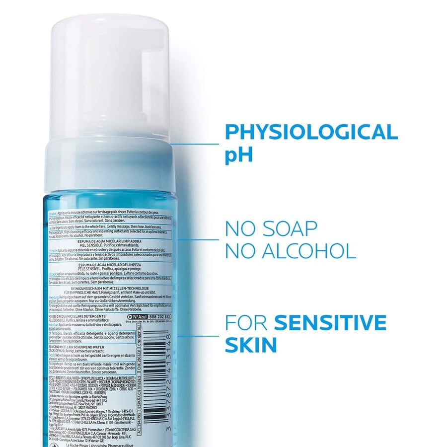 لاروش بوزاي منظف ماء ميسيلار الرغوي 150ml