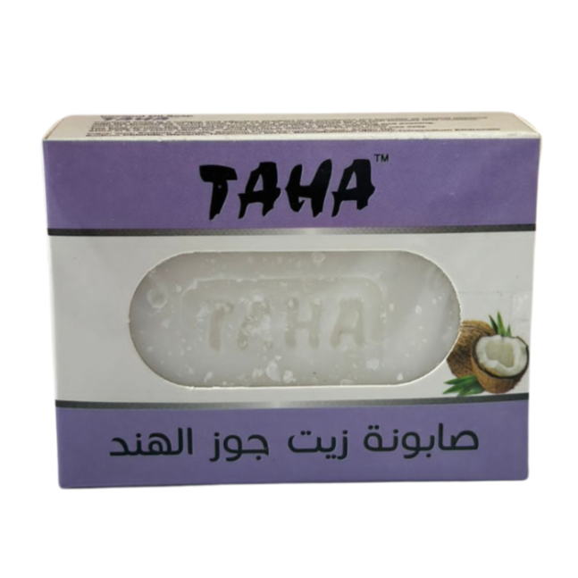 صابونة جوز الهند يحتوي على كريم مرطب  يحافظ على نعومة البشرة ونضارتها