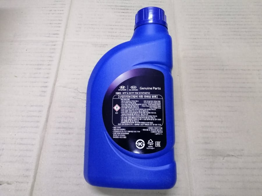12 علبه زيت قير سبع سرعات MTF & DCTF 70W Synthetic Oil اصلي وكاله شامل رسوم الشحن والضريبة