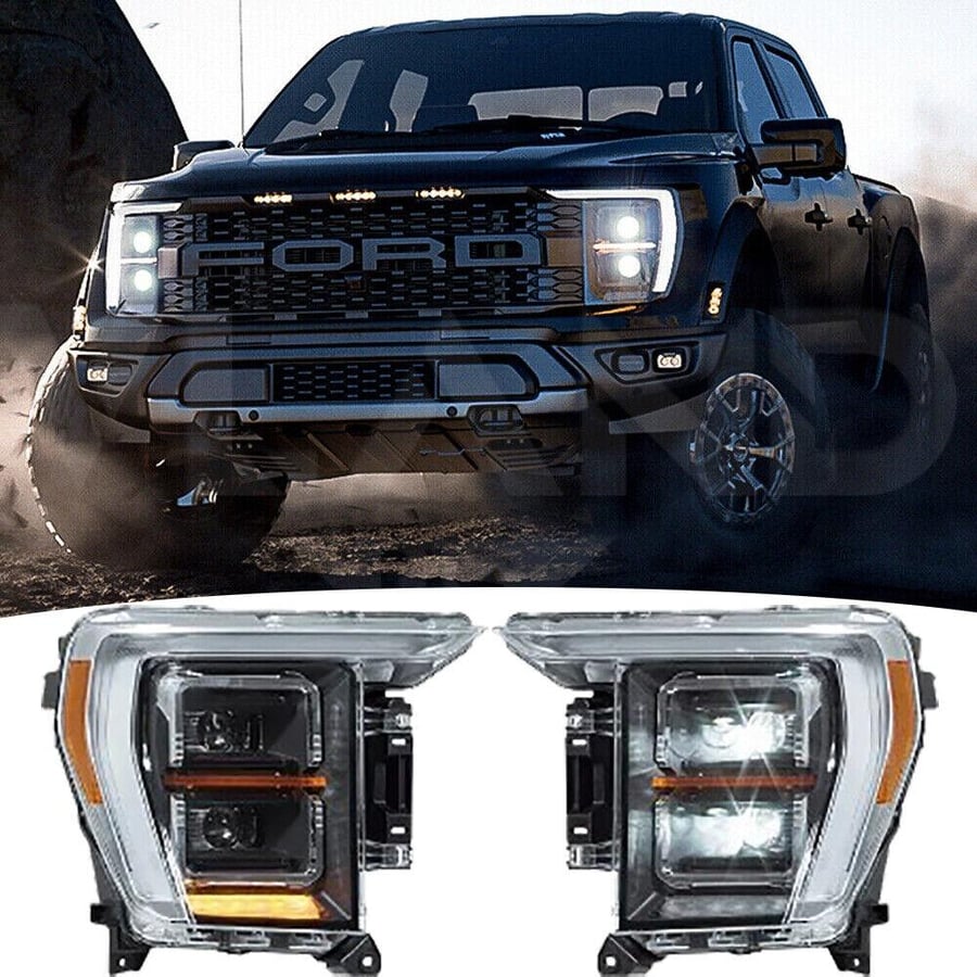 عدد 2 شمعات ليد فورد F150 من 2021 الى 2023 شامل رسوم الشحن والضريبة جوده عاليه جدا ماركة VLAND